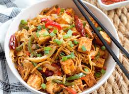 Paneer fried noodles