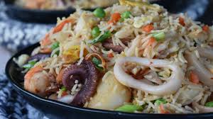 Seafood fried rice